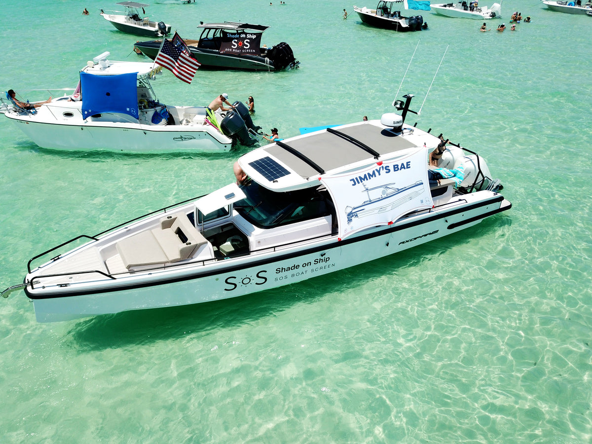 8x4 Boat Screen